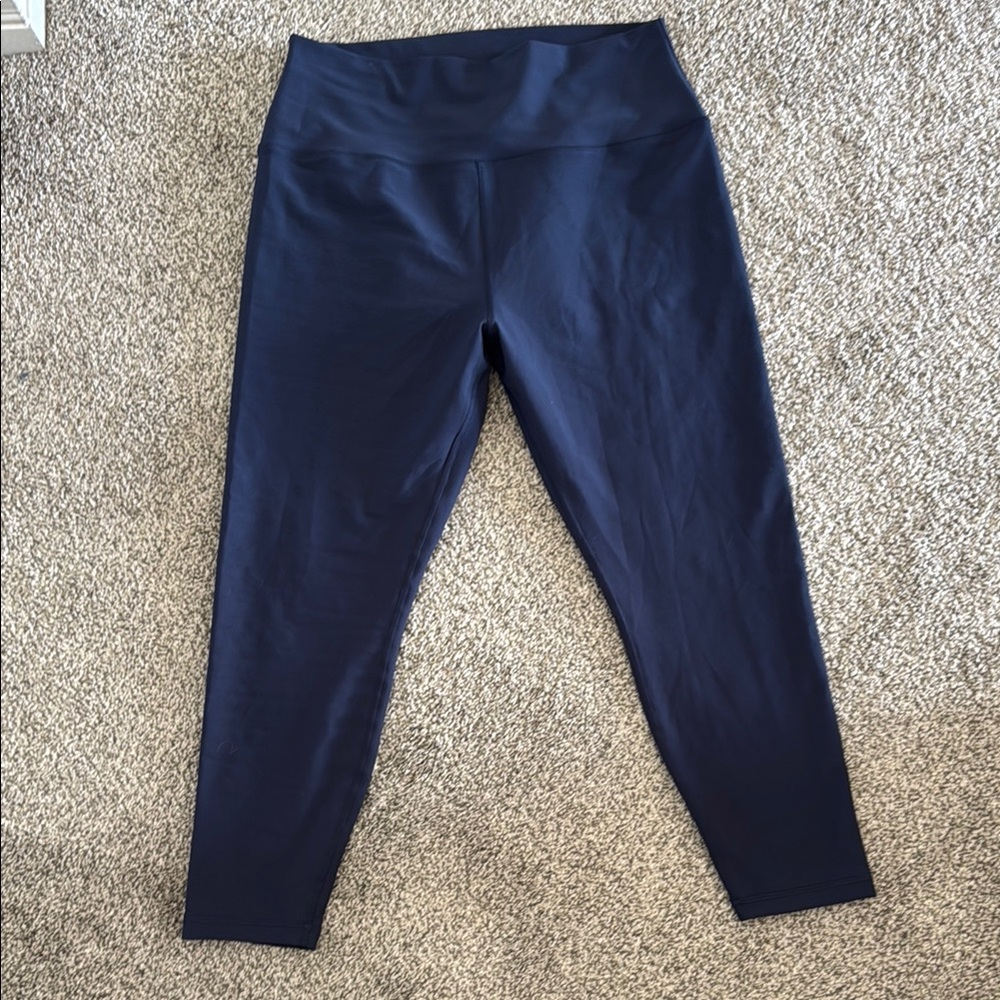 Navy Blue High-Waisted Leggings PELOTON XL
